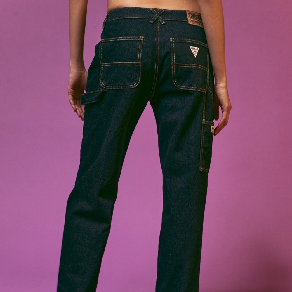 Guess Jeans from Urban Outfitters size 34 x 32 Dark blue carpenter  rigid denim